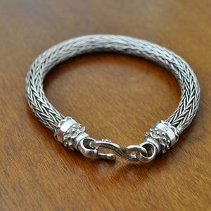 Gerochristo .925 Rope Medieval Byzantine Bracelet
